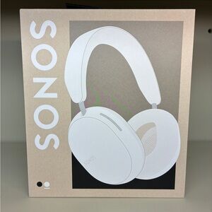 Sonos Ace Soft White NEW - Wireless Over Ear Headphones With Noise Canceling